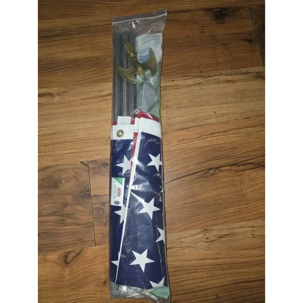 Eco Glory 3x5 Printed Flag Set American Flag